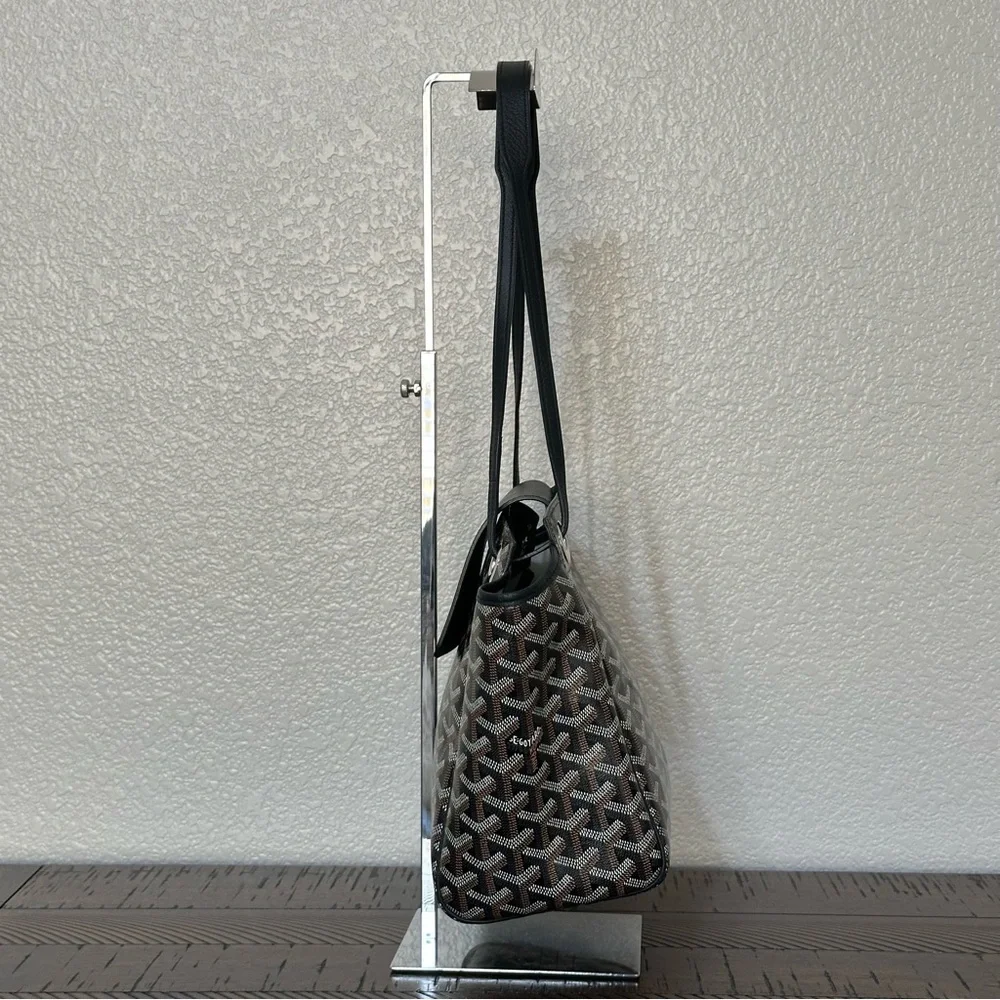 Goyard Rouette Souple Bag PM Noir Women Shoulder Crossbody Bag Good Condition - Picture 6 of 16